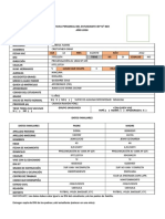 Ficha Personal Del Estudiante