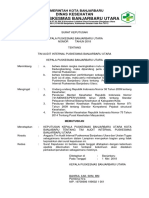 SK Kepala Puskesmas 2018 (Tim Audit Internal PKM Bbu)