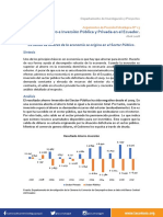 Ahorro e Inversión en Ecuador