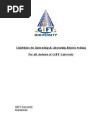 Download Guidelines for Writing Internship Reports by rana SN38248941 doc pdf