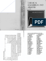 Chemical Equilibrium and Analysis