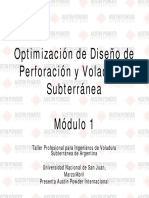 112509645 Optimizacion de Diseno de Perforacion y Voladura Subterranea