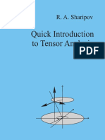 Quick Introduction To Tensor Analysis Sharipov PDF