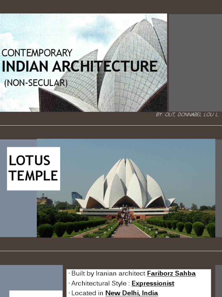 Contemporary Indian Architecture | PDF | Architectural Design ...