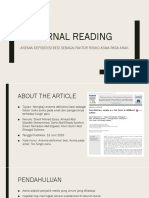 Journal Reading - Iron Def. Asthma
