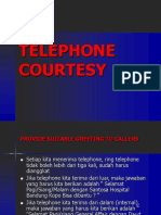 TELEPHONE COURTESY