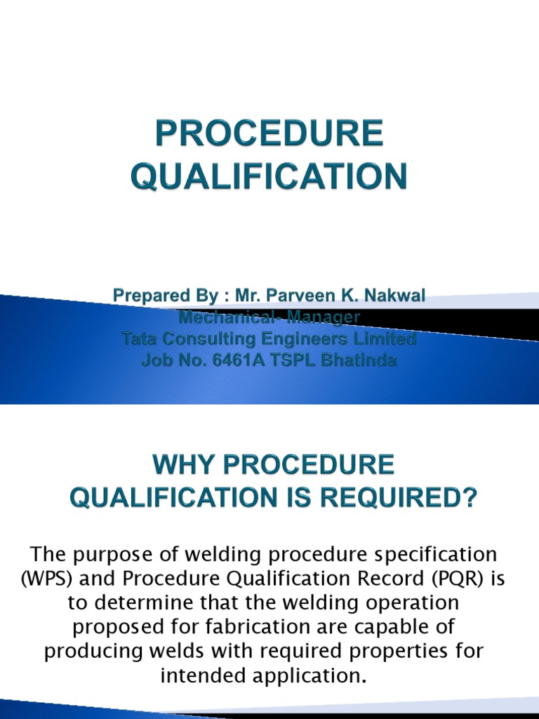 Welding Procedure Specification Overview | PDF | Welding | Construction
