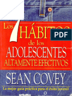 Los 7 Hábitos de Los Adolescentes Altamente Efectivos