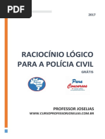 Raciocínio Lógico Para a Polícia Civil - PDF