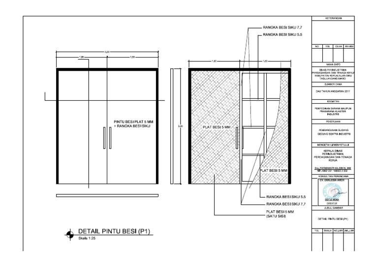  detail pintu  besi pdf