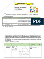 Organizamos nuestra aula para protegernos de lluvias