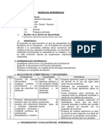 Sesión de Aprend. Personal Social - Conservación Del Medio Ambiente