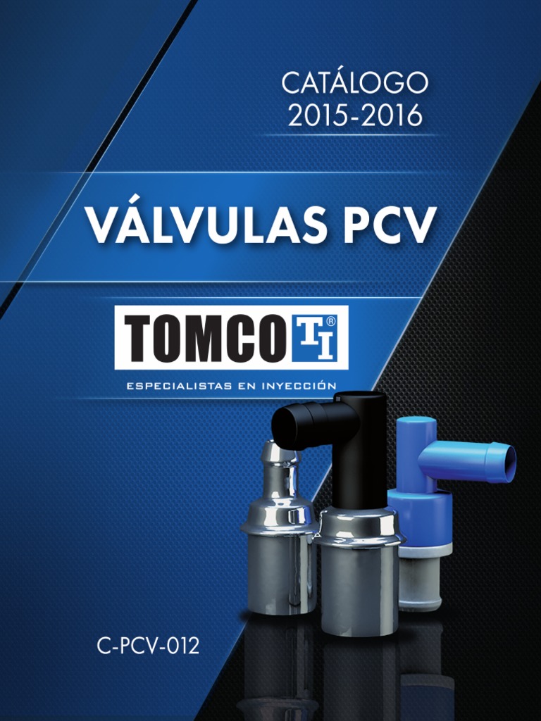 Catálogo de Válvulas PCV Tomco | PDF | todoterreno | Industria del vehículo
