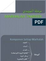 Manhaj Marhalah Tamhidi