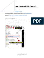CARA MASUKKAN INDI MACHINE ID