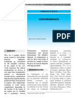 Leishmaniasis: Parasitosis