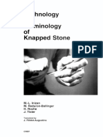 1999. Inizan, M. Et Al. Technology and Terminology of Knapped Stone
