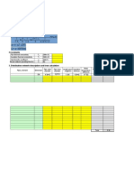 Distribution loss and boiler efficiency calculation