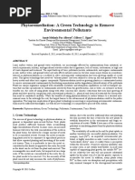 Download T1 Phytoremediation a Green Technology to Remove Environmental Pollutants by Belem Mizurov SN382509598 doc pdf