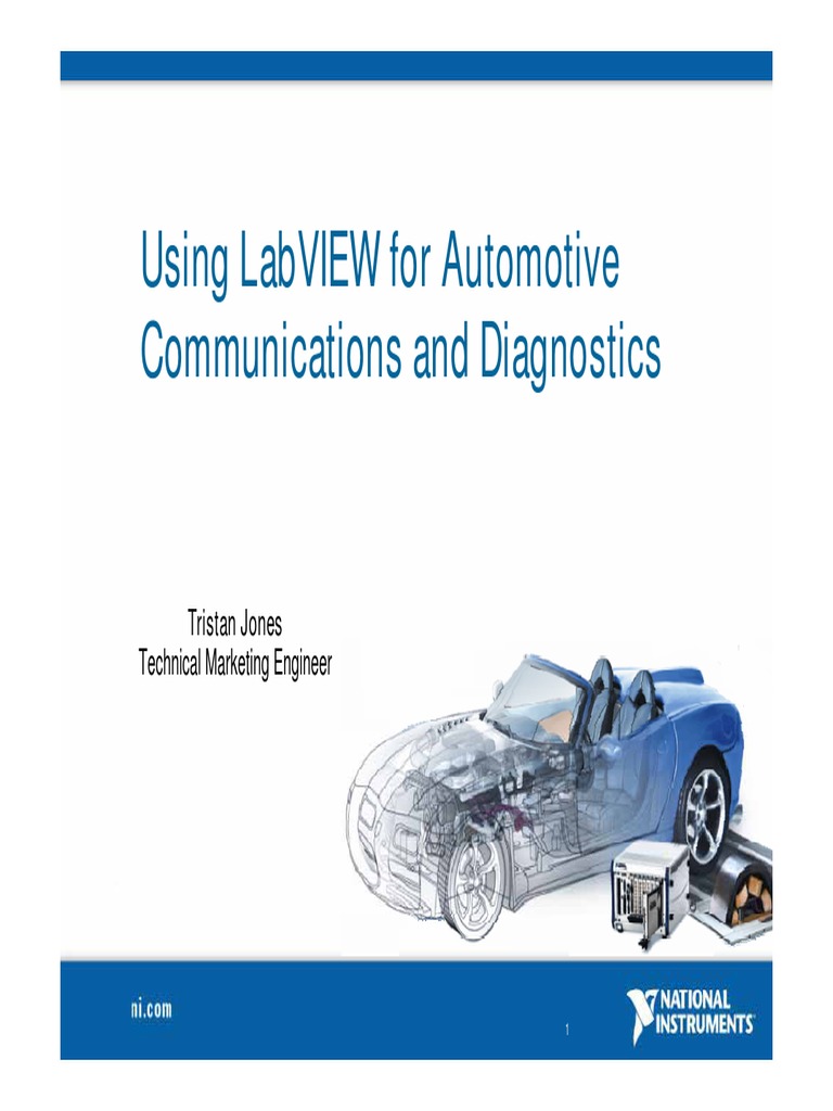 Using Labview For Automotive Communications and Diagnostics PDF | PDF ...