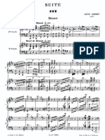 Aubert - Suite Brève, Op. 6 (2 Pianos)