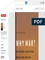 Why War - The Cultural Logic of Iraq, The Gulf War, and Suez - Philip Smith - Google Books