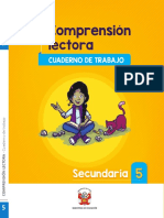 Comprension Lectora Cuaderno de Trabajo Secundaria 5