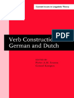 (Current Issues in Linguistic Theory 242) Pieter A. M. Seuren, Gerard Kempen (Eds.) - Verb Constructions in German and Dutch (2003, John Benjamins)