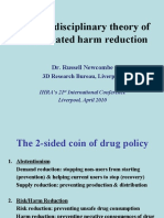 A Multi-Disciplinary Theory of Drug-Related Harm Reduction