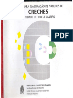 Manual para Elaboração de Creches Na Cidade Do Rio de Janeiro