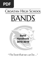 Croatan Band Handbook