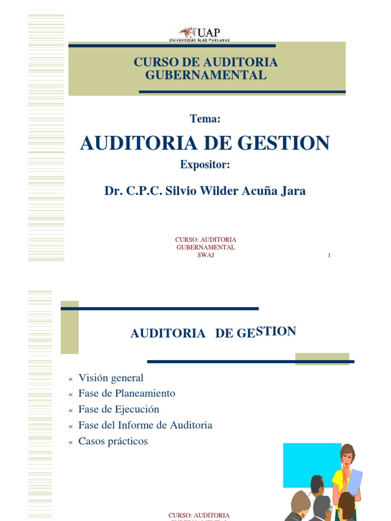 Auditoría de Gestión Gubernamental | PDF | Auditoría | Contralor