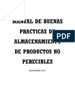 Buenas prácticas almacenamiento alimentos escolares