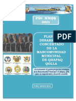 Plan Desarrollo Concertado Mancomunidad Municipal Qhapaq Qolla