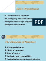 Basic Organization