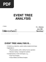 Event Tree Analysis: Sverdrup