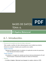 Tema BASE DE DATOS