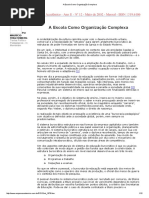 A Escola Como Organização Complexa_Maurício Tragtenberg