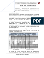 Memoria Topografico 2015