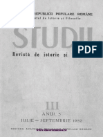 Studii Revista de Istorie 5 NR 003 1952 PDF