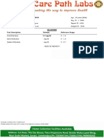 Test Description Value(s) Reference Range 3.4 MG/DL: Bilirubin