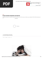 O Que Acontece Enquanto Você Dorme _ Superinteressante