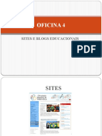 Oficina 4 - Sites e blogs educacionais