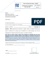 Autorizacion Para Verificacion Documentos