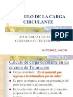 Calculo de La Carga Circulante