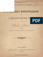 Nicolae Dobrescu - Intemeierea Mitropoliilor PDF