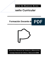 Profesorado Tecnologia Disenio Curricular