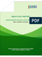 Bids Study Report - Labour Market and Skill Gap in Bangladesh