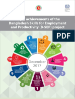 Major Achievements of The Bangladesh Skills For Employment and Productivity (B-SEP) Project