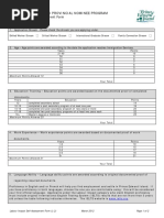 Labour Impact Self-Assessment Form: Prince Edward Island Provincial Nominee Program